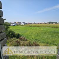 Blick ins Grüne aus dem OG