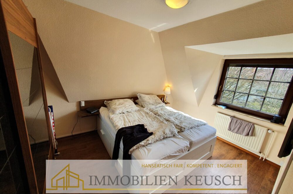 Geräumiges Schlafzimmer