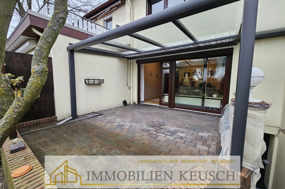 Überdachte Terrasse