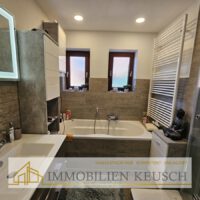 Modernes Dusch- und Wannenbad