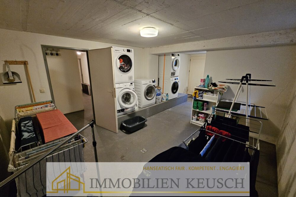 Waschküche im Keller