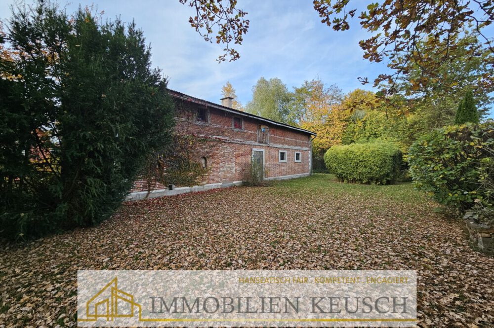 Stallansicht & Garten