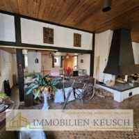 Offene Küche mit Tresen - Kamin EG
