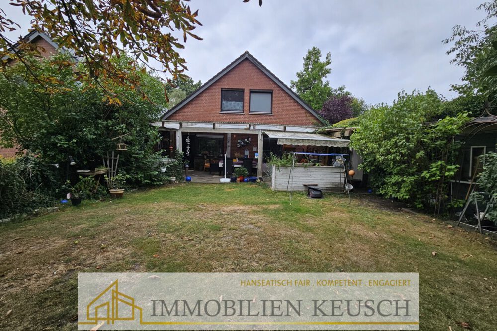 Großer Garten hinten