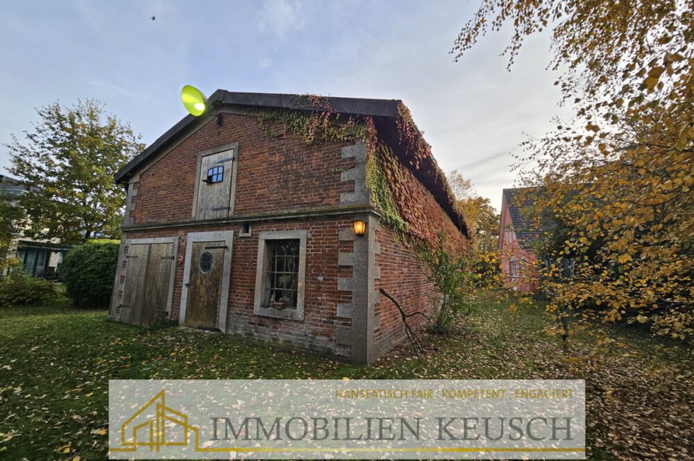 Stallgebäude Hinteransicht