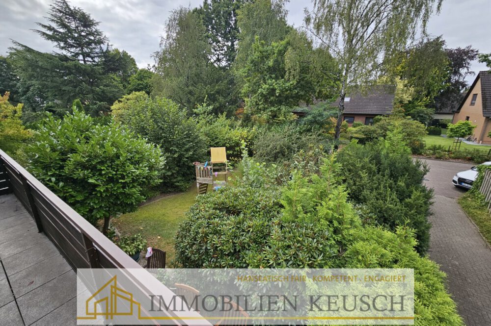 Blick vom Balkon vorne