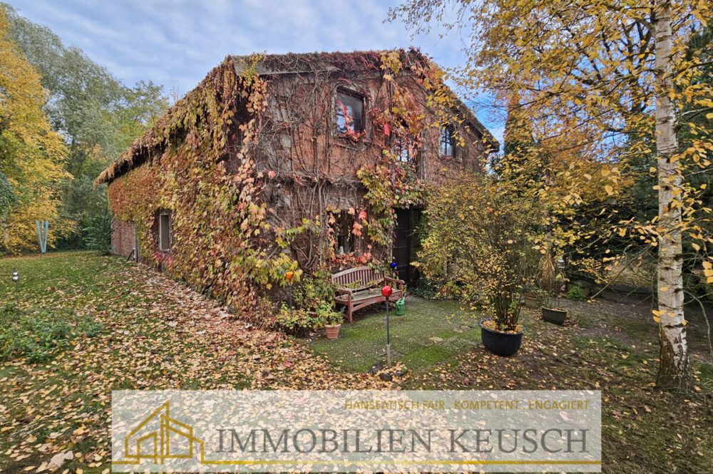 Stallgebäude Vorderansicht