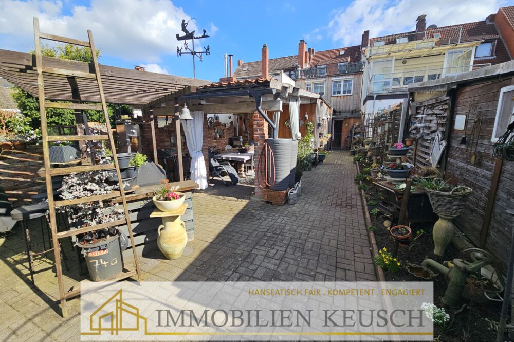 überdachte Terrasse