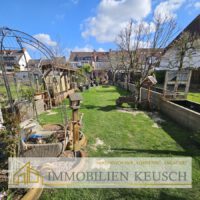 Gartenansicht von hinten