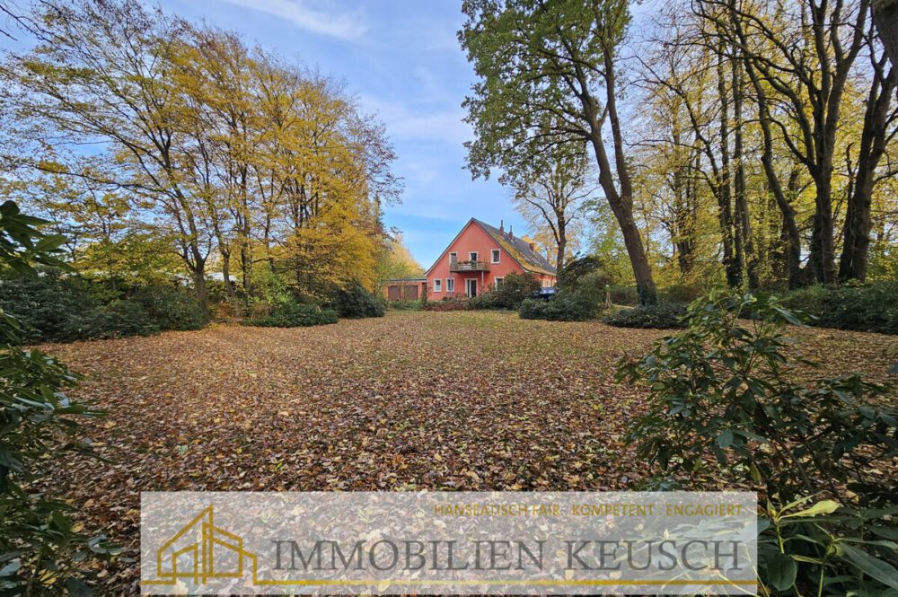 Großes Grundstück vorne