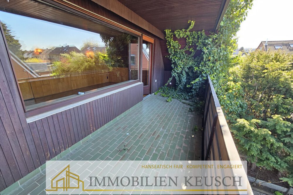 Großer Sonnenbalkon