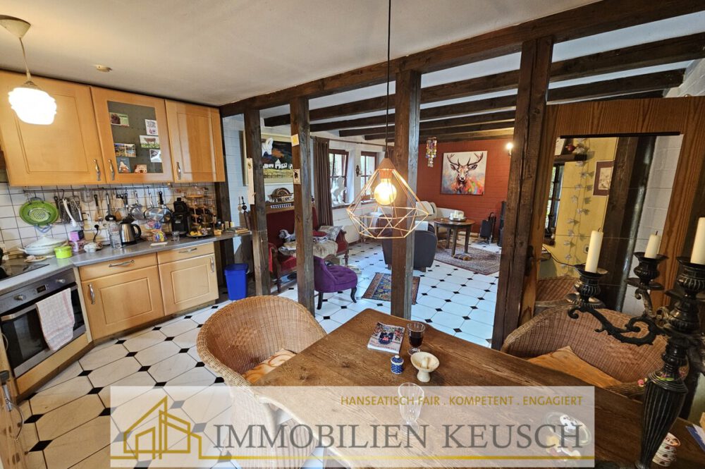 Wohnküche mit Atmosphäre