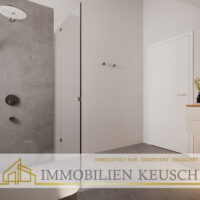 Modernes Duschbad