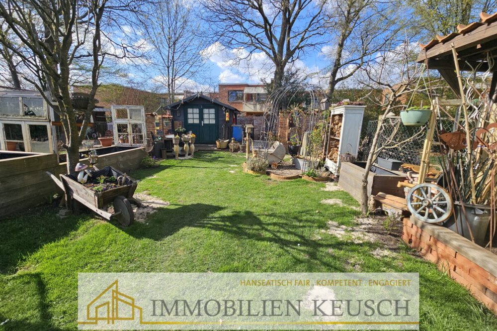 Gartenhaus inkl.