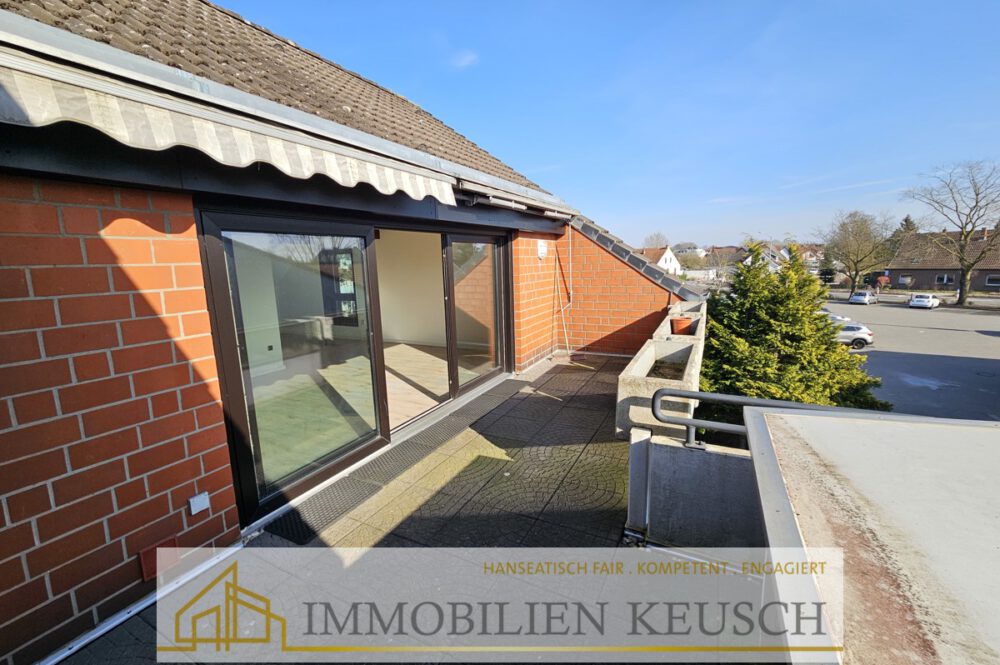 Großer Balkon