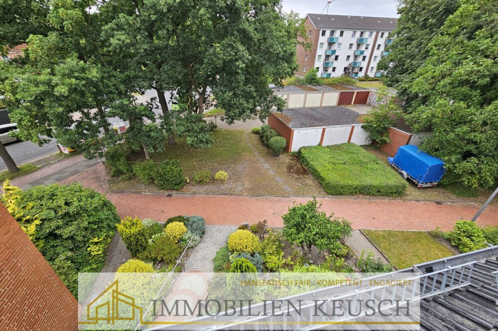 Garage direkt am Haus