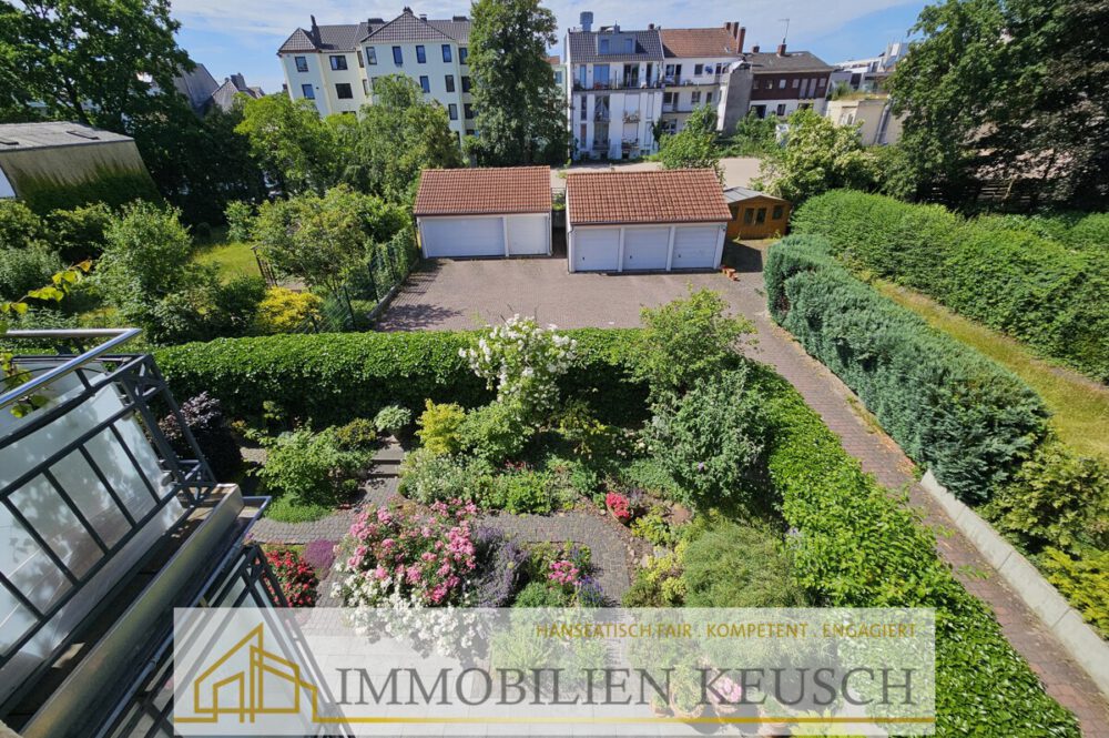 Blick in den Garten