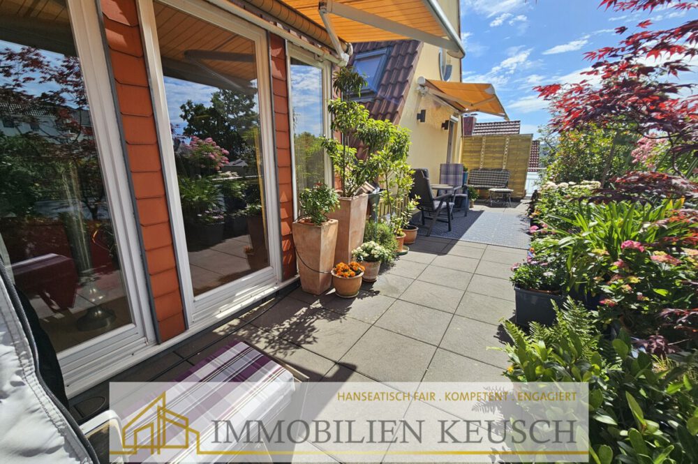 Große Sonneterrasse