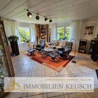 Wohnzimmer mit Kaminofen