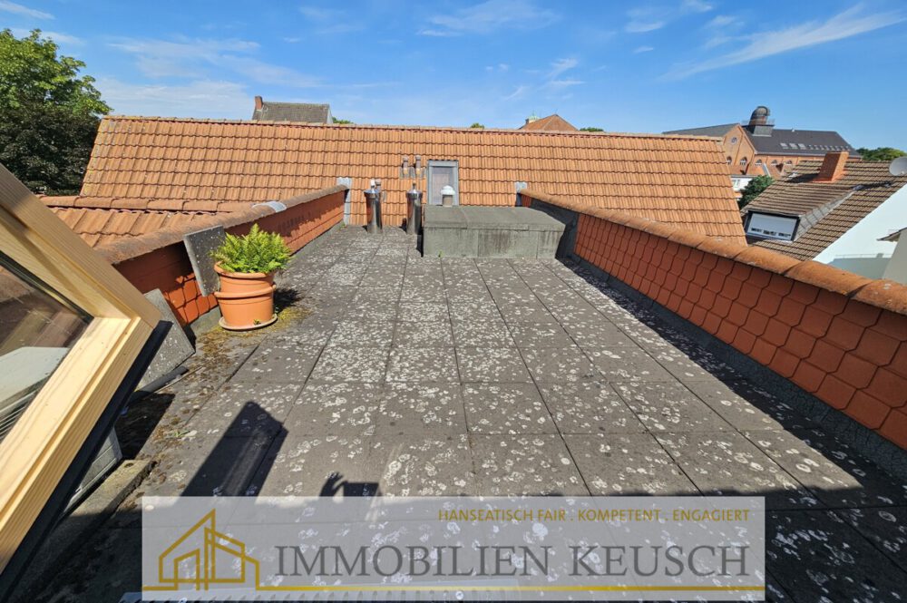 Zusätzliche Dachterrasse