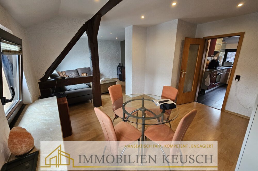 Wohn- und Esszimmer im OG