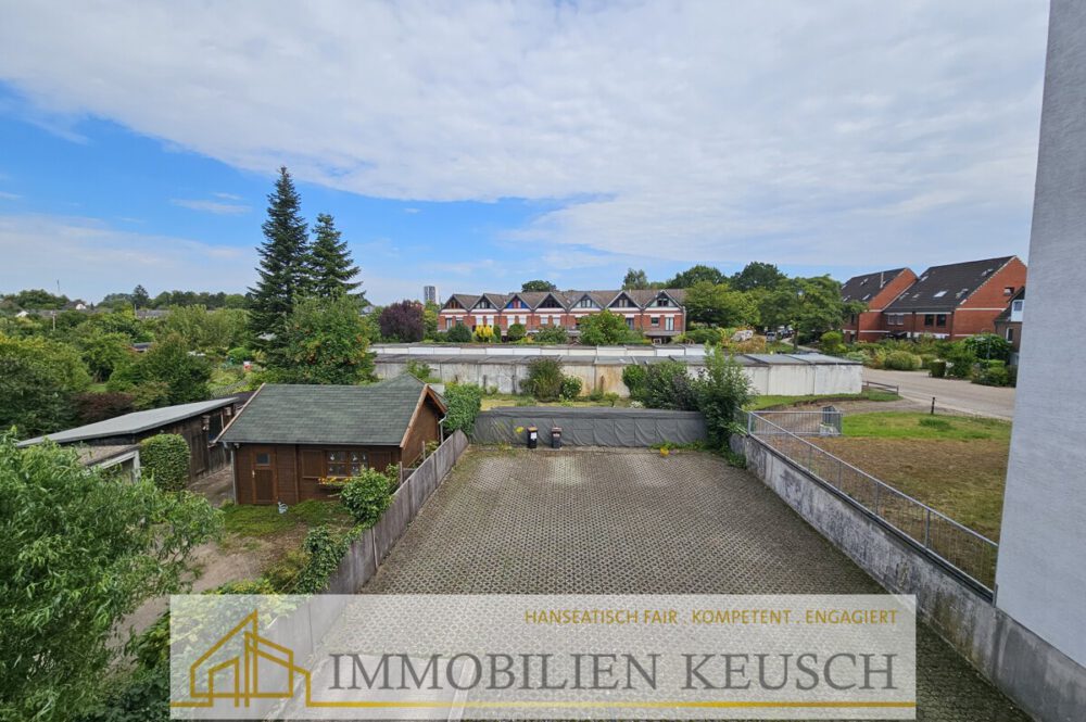 Blick in den Hinterhof