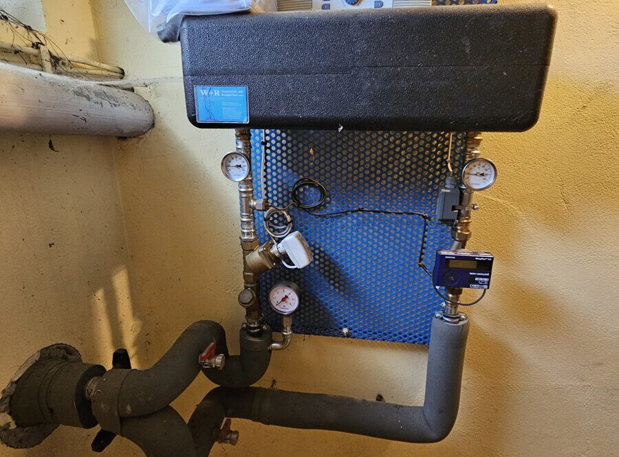 Neue Heizungstechnik bereits im Haus
