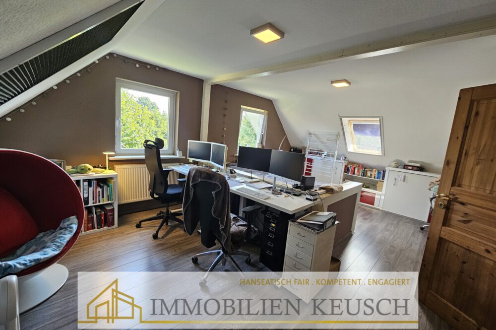 Büro-Gäste oder Kinder - zwei Zimmer möglich