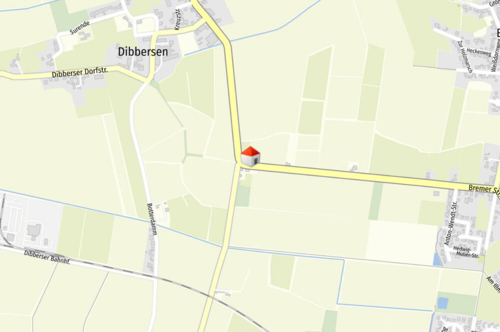 Geolyzer Kartenausschnitt